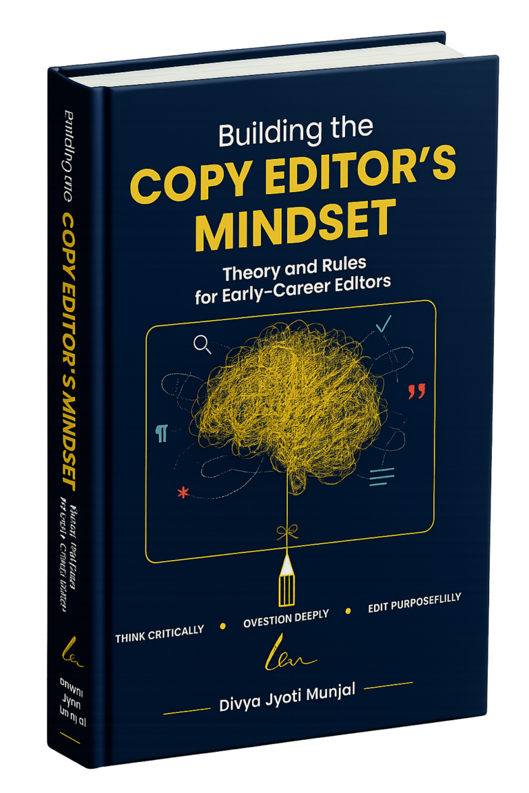 3D Image for Building the Copy Editor's Mindset